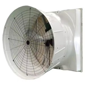 Ventilateur d'extraction industriel à cône en fibre de verre